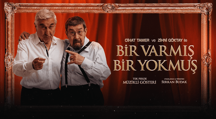 Cihat Tamer ile Bir Varmış Bir Yokmuş afişi
