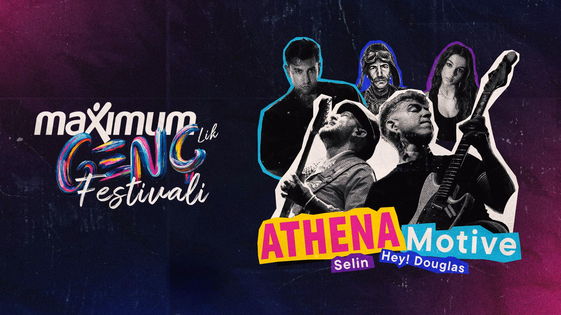 Maximum Gençlik Festivali afişi